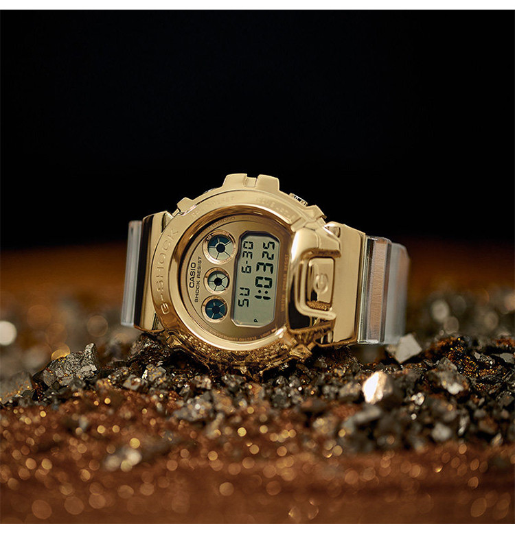 【正品授权】卡西欧手表g-shock冰川金系列运动男士手表