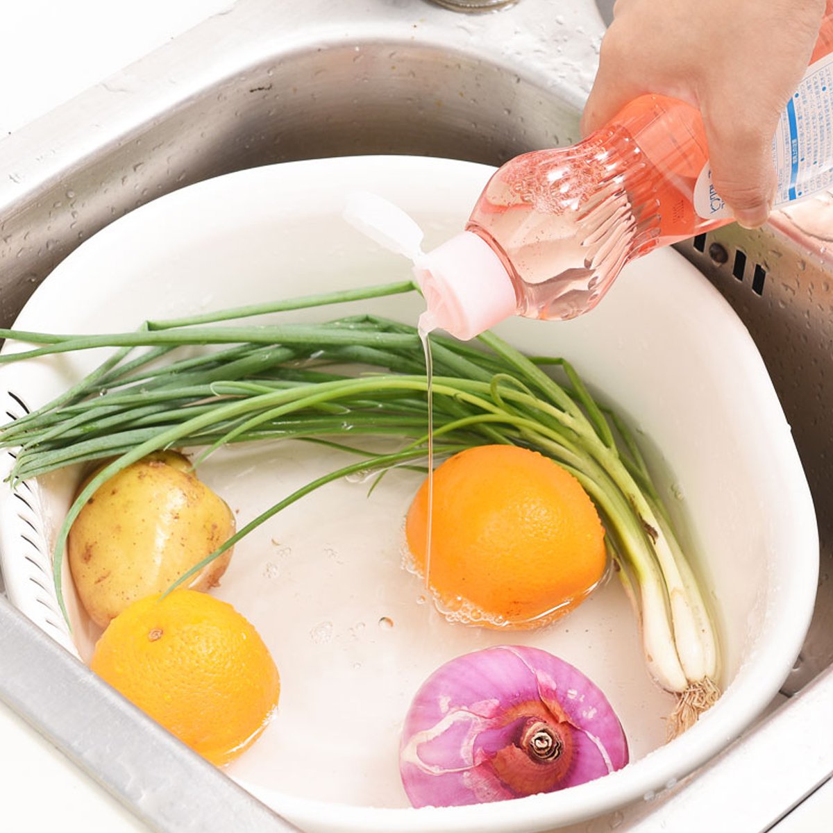 【2个装】日本进口天然无残留浓缩果蔬洗洁精水果蔬菜洗洁精无残留