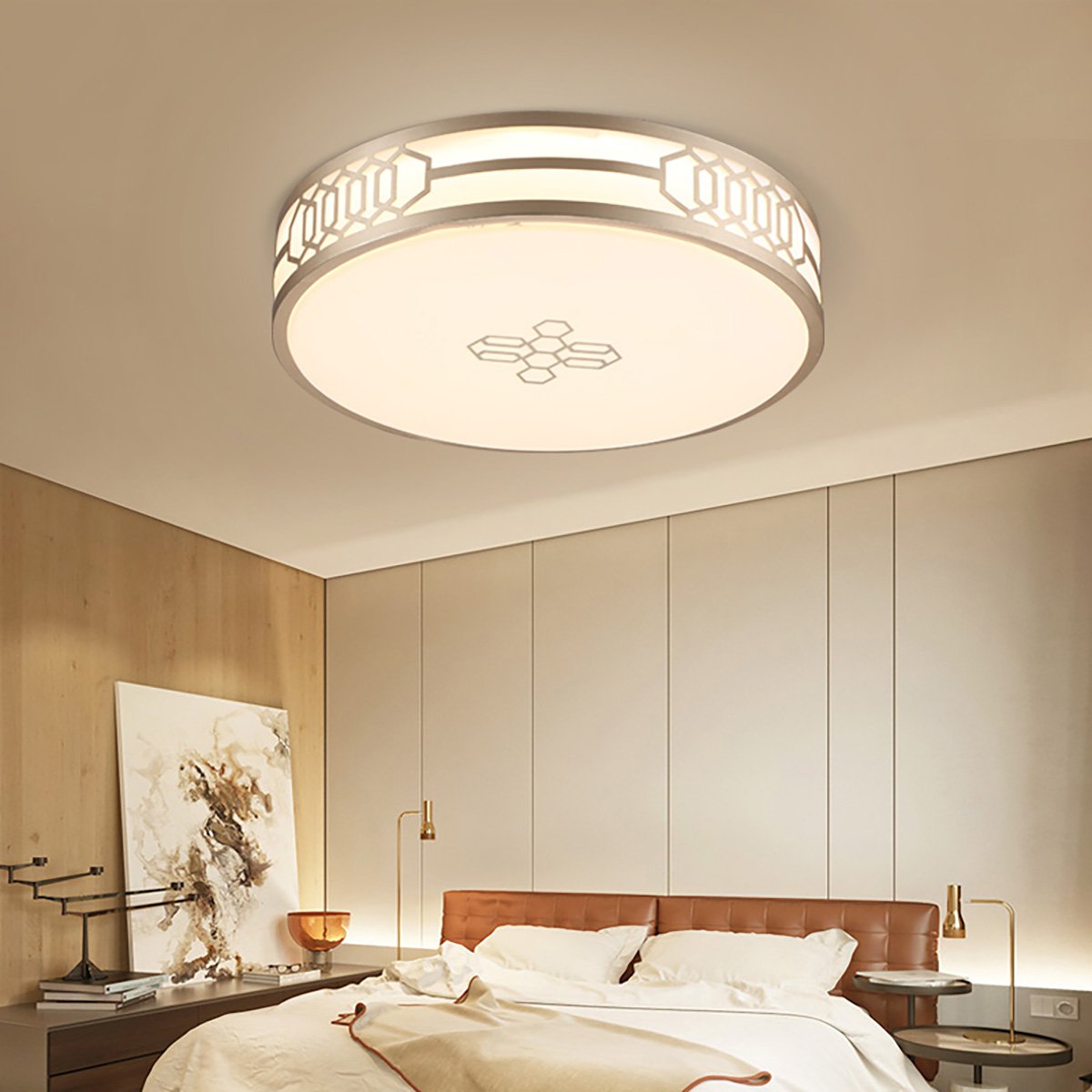 三雄极光灯饰专场直发货三雄极光 led吸顶灯雅阁系列高端简洁无极调光