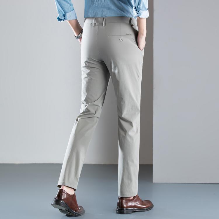 罗蒙 【六维弹力裤】男裤四季舒适男士休闲裤易打理百搭裤子男士西裤男