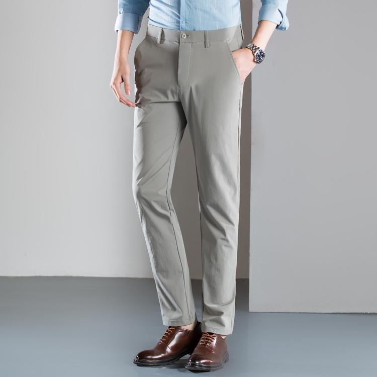 罗蒙 【六维弹力裤】男裤四季舒适男士休闲裤易打理百搭裤子男士西裤男