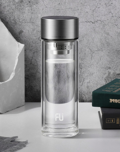 富光 280ml经典.简约高端商务双层玻璃杯