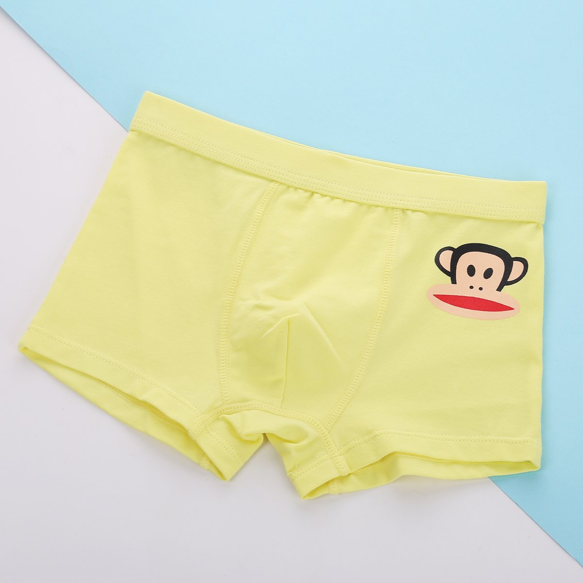 (两条装)大嘴猴儿童内裤 男童棉质小男孩短裤衩平角裤宝宝中大童幼儿