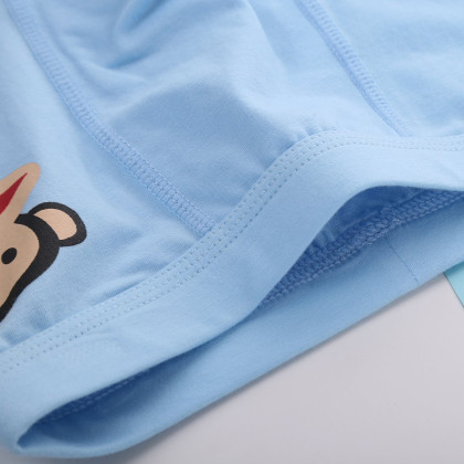 (两条装)大嘴猴儿童内裤 男童棉质小男孩短裤衩平角裤宝宝中大童幼儿