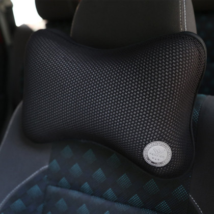 汽车车内饰品蜂巢网透气记忆棉护颈枕头枕头靠护颈枕颈枕靠枕