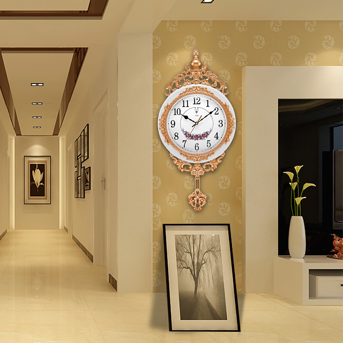 客厅挂钟艺术壁钟装饰