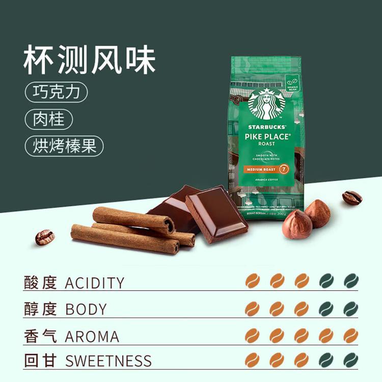 星巴克 【多口味】中度/深度烘培咖啡豆原装进口手冲咖啡黑咖啡星级品质 图 3