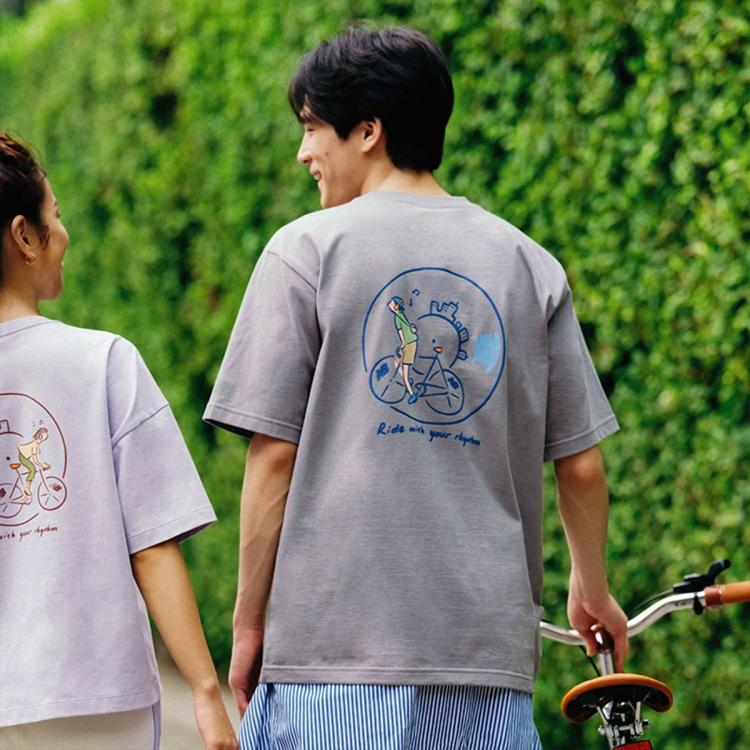 【向心生活】NB官方夏男女情侣休闲短袖T恤NEE26011