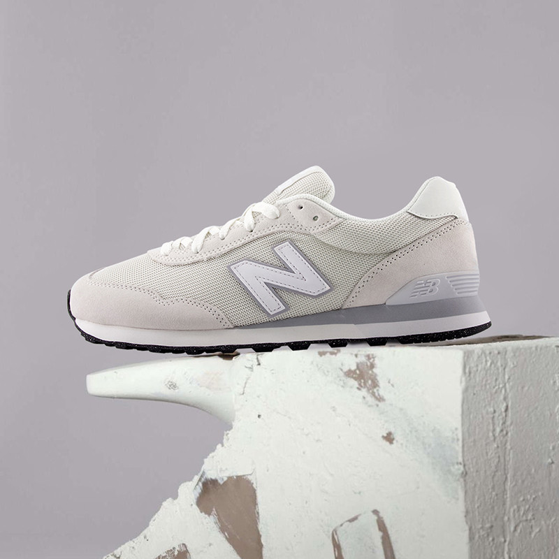 New Balance NB官方正品男女515系列经典舒适休闲跑步鞋ML515WHT