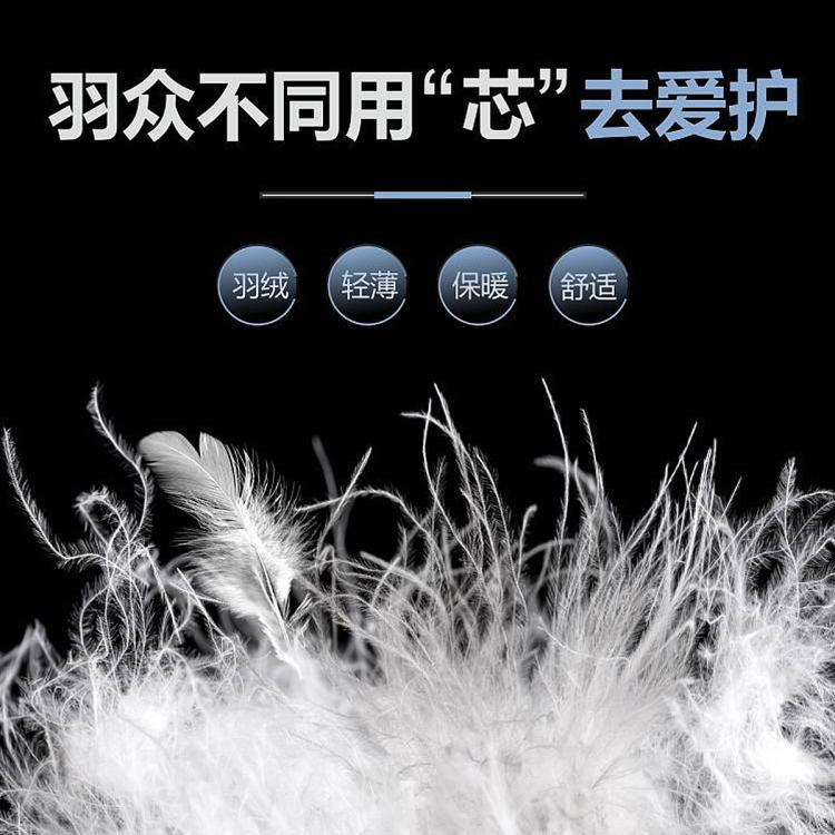 雪中飞 【云感户外】2025秋冬季新款轻薄羽绒服男短款立领运动外套男