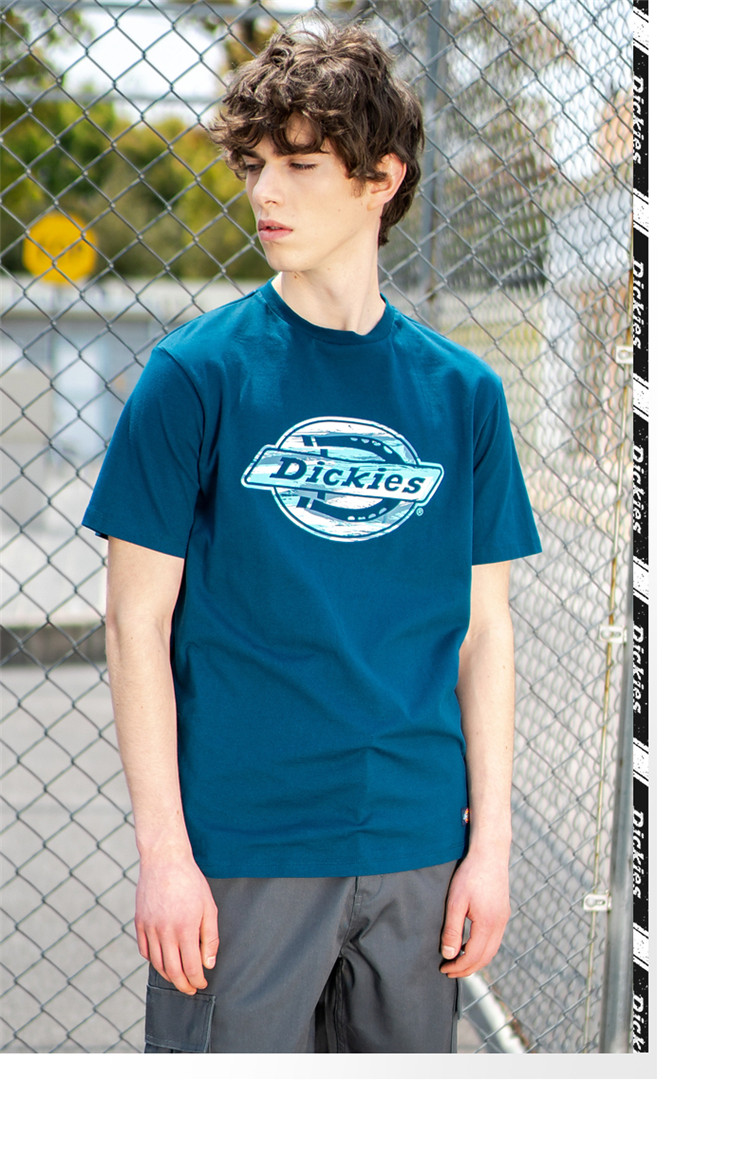 【商场同款】dickies工装logo印花短袖t恤男夏新品棉上衣dk007582