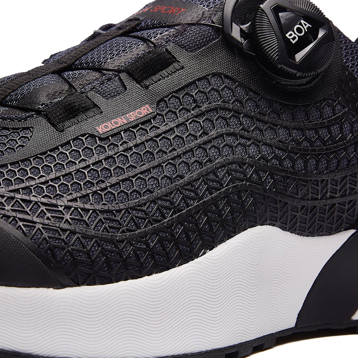 kolon sport可隆男鞋新款户外飞织透气徒步登山低帮运动休闲鞋lhft9x