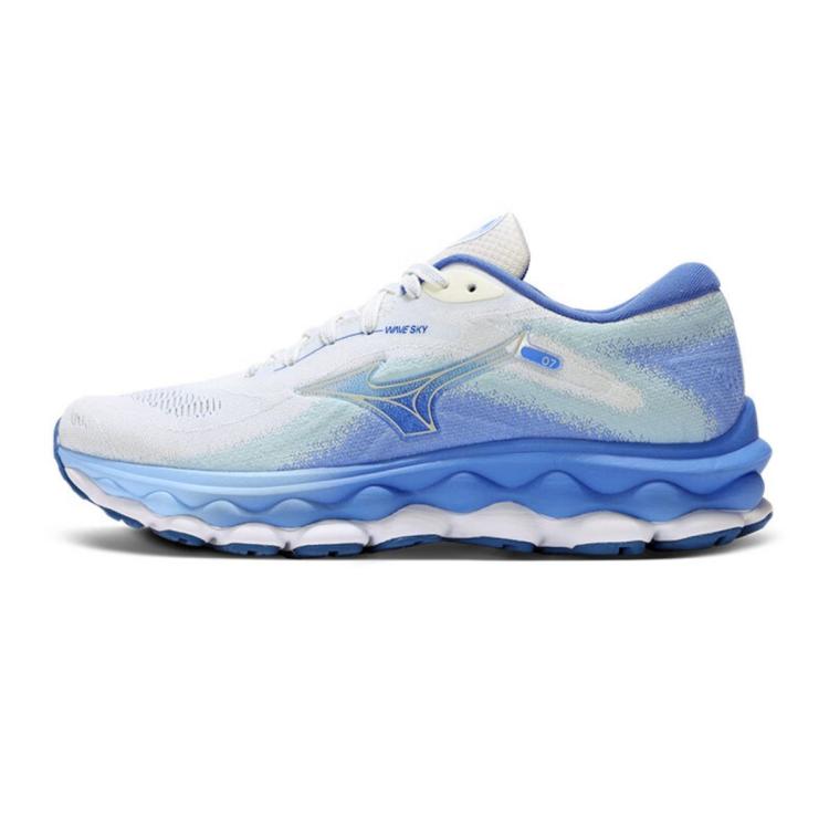 MIZUNO MIZUNO 24年新款缓震软弹耐磨透气女款运动跑步鞋WAVE SKY 7 6920904690775578181