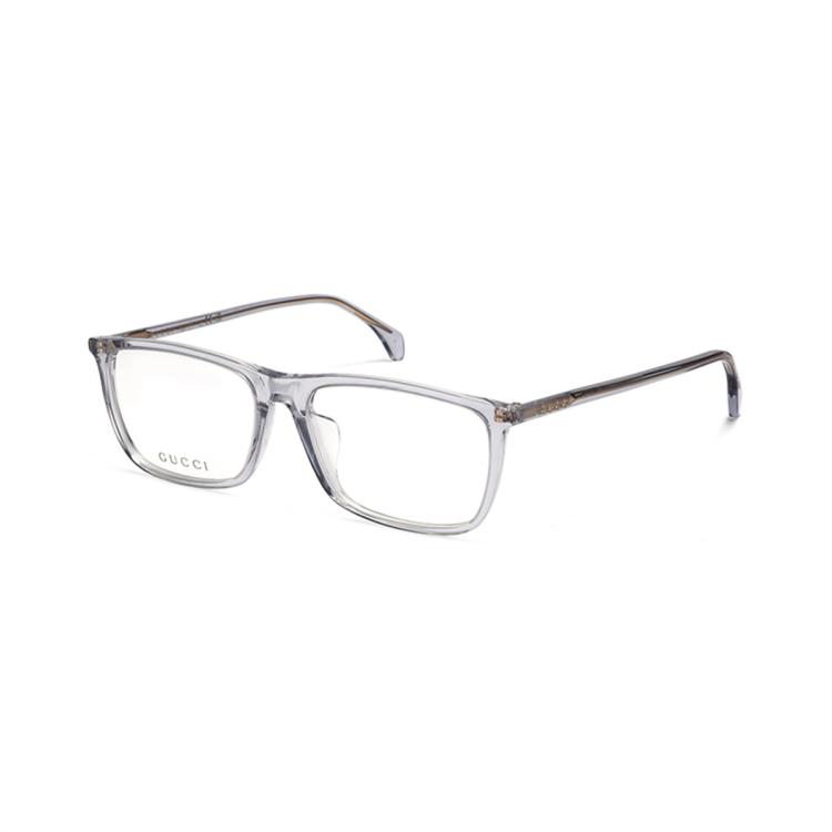 Gucci 【官方正品】光学镜架男女款简约全框近视眼镜框gg0758oa In White