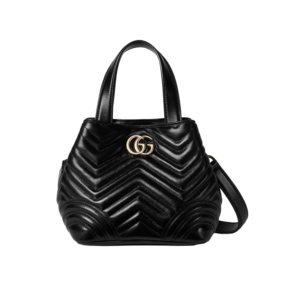 GUCCI 【Betty 小号手提包】女士双G休闲通勤手提斜挎敞口包