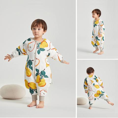 Babycare 【2倍锁温】加厚夹棉婴幼儿防踢被透气防着凉恒温分腿睡袋 图片 6