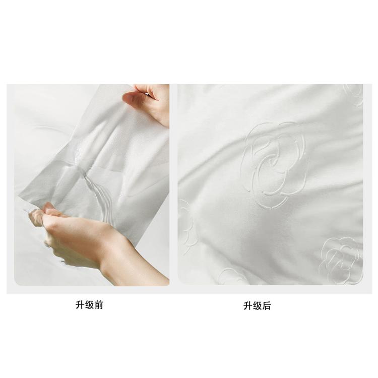 Babycare 山茶柔巾绵柔巾婴儿洗脸巾非棉柔巾宝宝成人专用洗脸巾