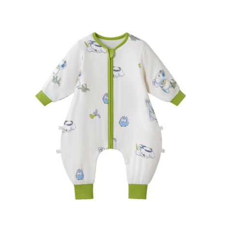 Babycare 【7A抑菌】竹棉短袖睡袋夏季防着凉婴儿宝宝四季儿童薄款防踢被 图片 1