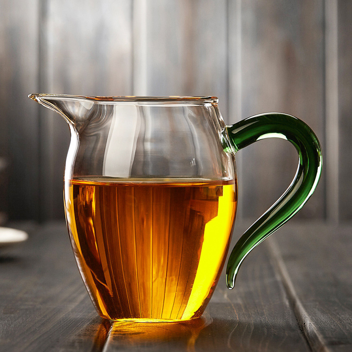 耐热玻璃公道杯 茶道配件企鹅杯加厚分茶器 功夫茶具 茶海公杯