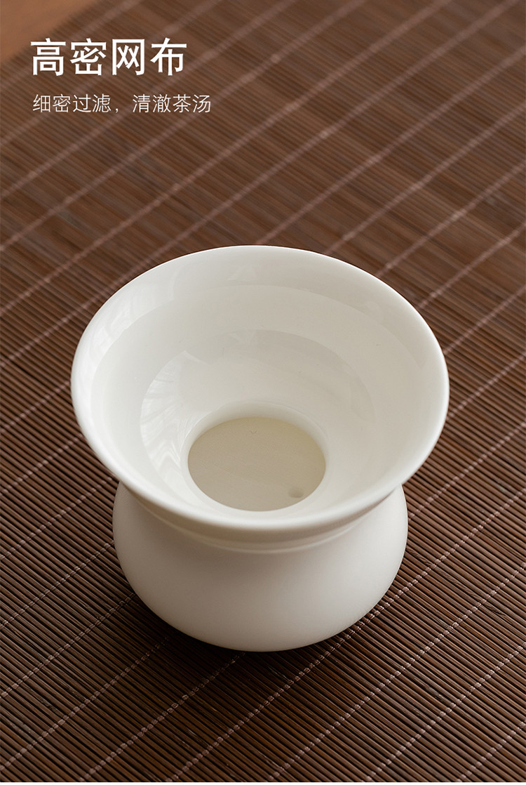 德化白瓷家用茶盘简约侧把壶泡茶杯羊脂玉瓷功夫茶具高档礼盒套装