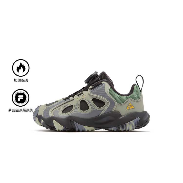 FILA 【虎爪4】男小童（26-32）童鞋儿童轻便舒适宽松保暖户外鞋