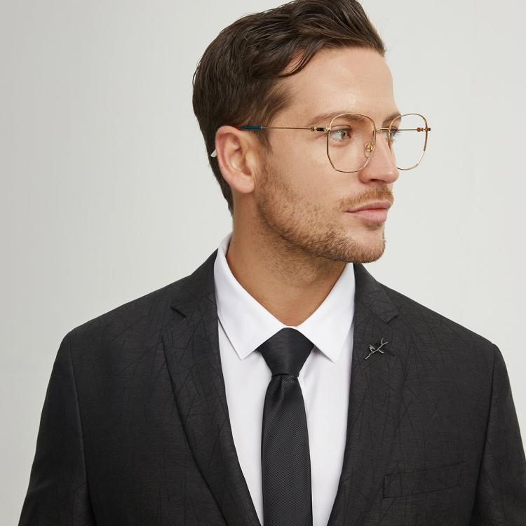 DANIEL HECHTER 法国丹尼爱特休闲西装外套男士正装羊毛西服新郎结婚礼服