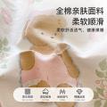 洁丽雅 全棉印花四件套100%纯棉家用被套床单床上用品学生宿舍三件套 图片 2