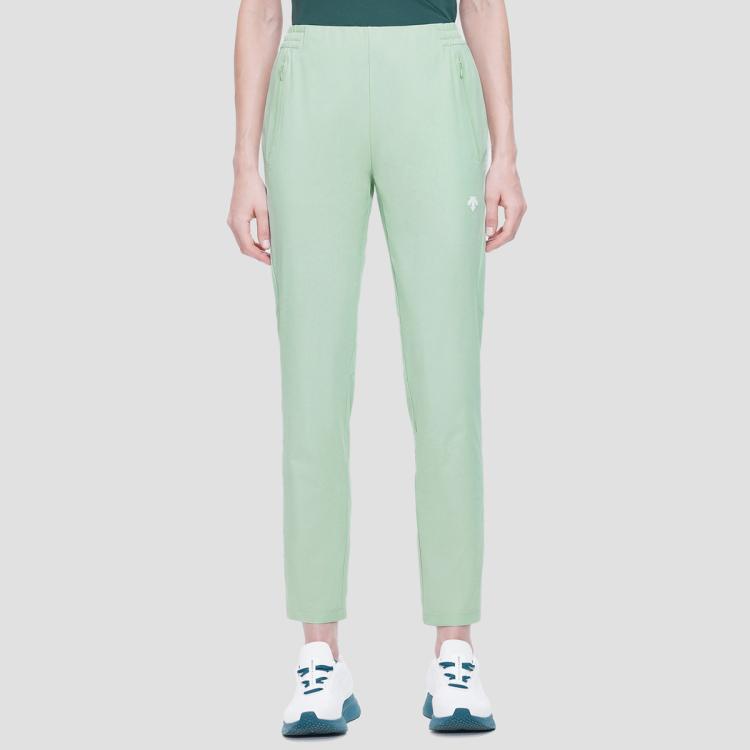 Descente 迪桑特女士夏季运动健身运动长裤 In Green