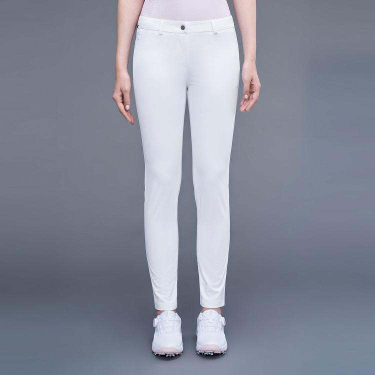 Descente 迪桑特高尔夫 女士长裤 G222wfpt43 In White