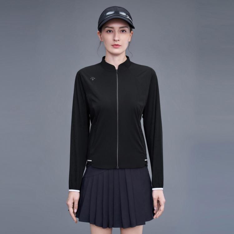 Descente 迪桑特高尔夫 Golf系列 女子夹克 G222wfbl31 In Black