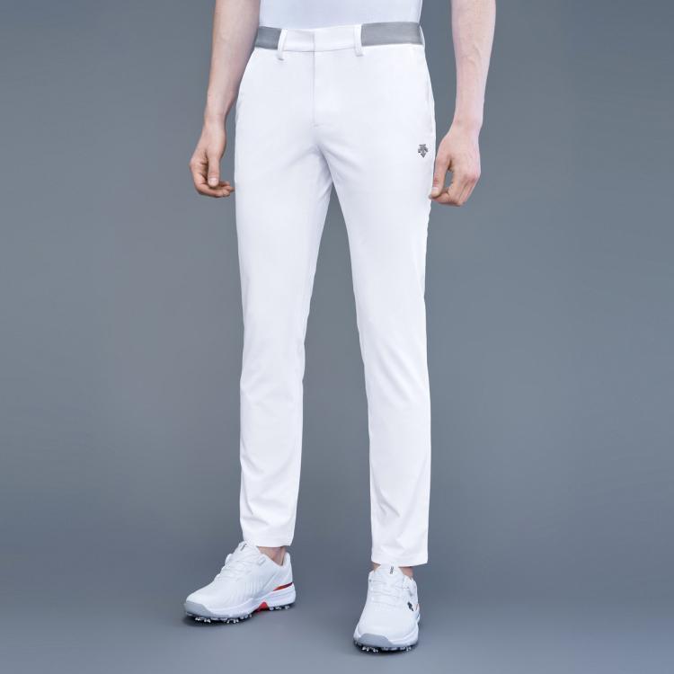 Descente 迪桑特高尔夫 Golf系列 男士长裤 G222mfpt53 In White