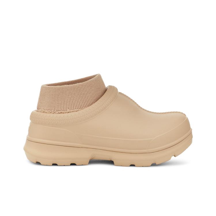 Ugg Tasman X Sherpa And Rubber Slides In Beige