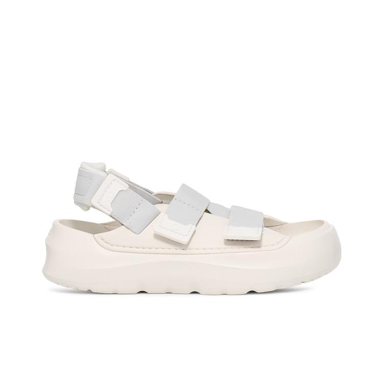 Ugg 夏季女士厚底纯色时尚魔术贴凉鞋1152686白色 In White