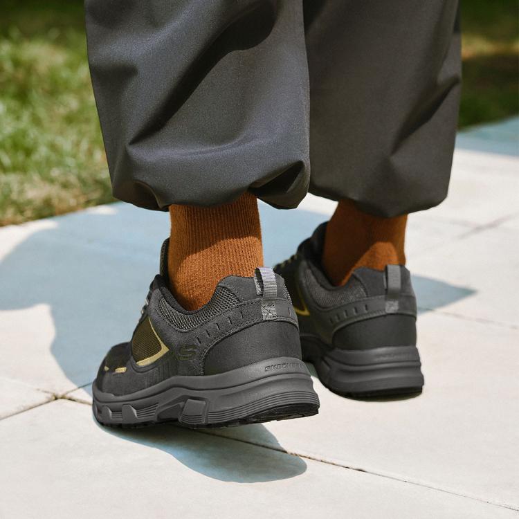 斯凯奇 【休闲越野】男鞋户外鞋休闲鞋休闲运动鞋健步鞋男款透气春夏季