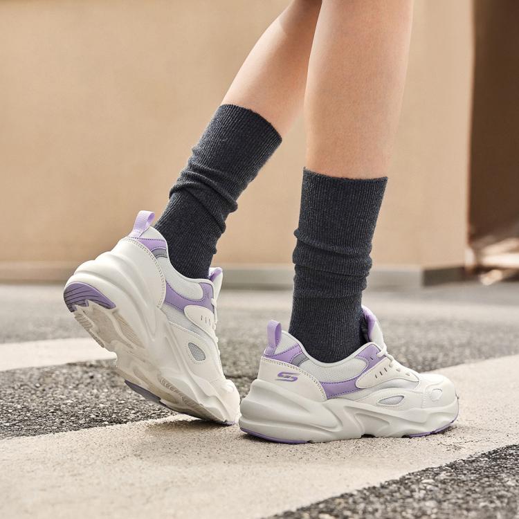 斯凯奇 【舒适百搭】女鞋老爹鞋轻复古时尚休闲鞋运动鞋春夏