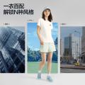 斯凯奇 【花卉系列】秋绣花女式t恤纯棉短袖t恤衫女高级感运动t 图片 3