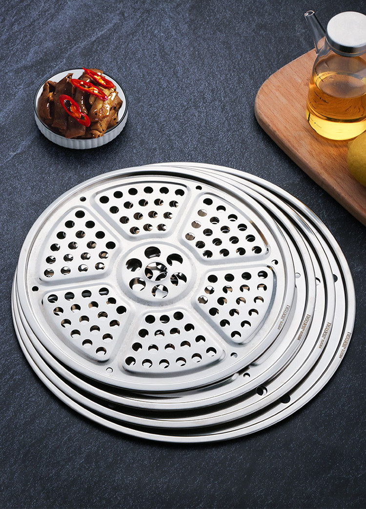 不锈钢折叠家用可伸缩百变蒸笼蒸锅篦子蒸格蒸屉蒸架蒸盘