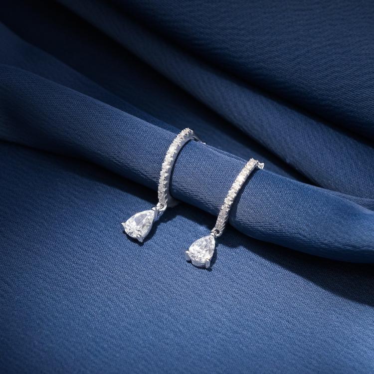 apm MONACO 小巧水滴925银高级感耳环耳饰生日甄选好礼送女友AE13757OX