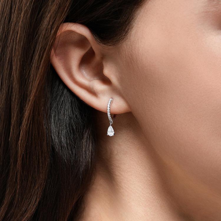 apm MONACO 小巧水滴925银高级感耳环耳饰生日甄选好礼送女友AE13757OX