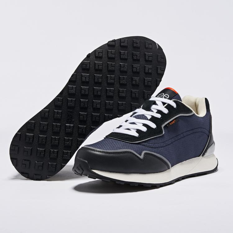 LEE LEE 【断码特卖】复古休闲鞋男韩版百搭舒适男鞋潮流运动跑步鞋秋款