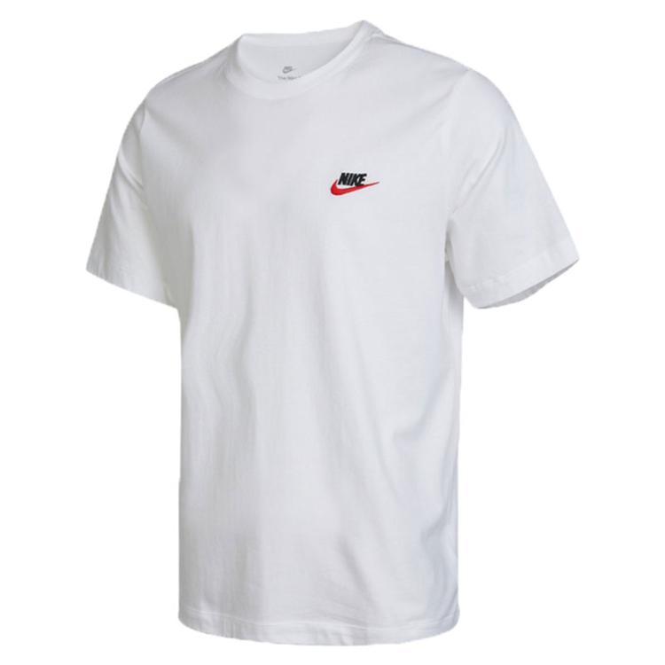 Nike 【专柜同款】夏季男子运动训练休闲logo短袖t恤 In White