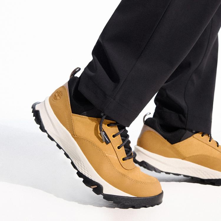 Timberland 添柏岚官方男鞋徒步鞋24秋季新款户外防水休闲|a6d7n In Gold