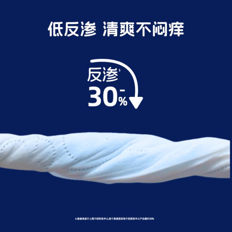 她研社 卫生巾女整箱日夜组合深藏Blue绵柔亲肤姨妈巾8包