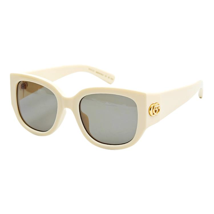 Gucci 墨镜gg1599sa方框男女款板材时尚个性潮流太阳眼镜 In Brown