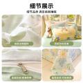 诺米美物 全棉印花四件套100%纯棉家用被套床单床上用品学生宿舍三件套 图片 5