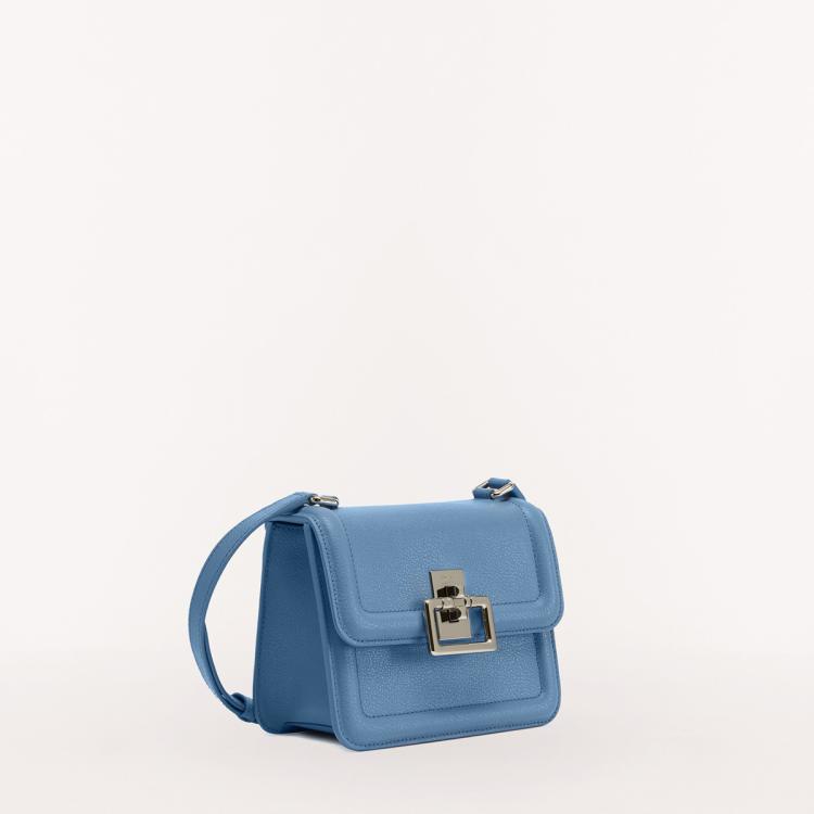 FURLA 【出游】FURLA VILLA迷你牛皮女士小方包