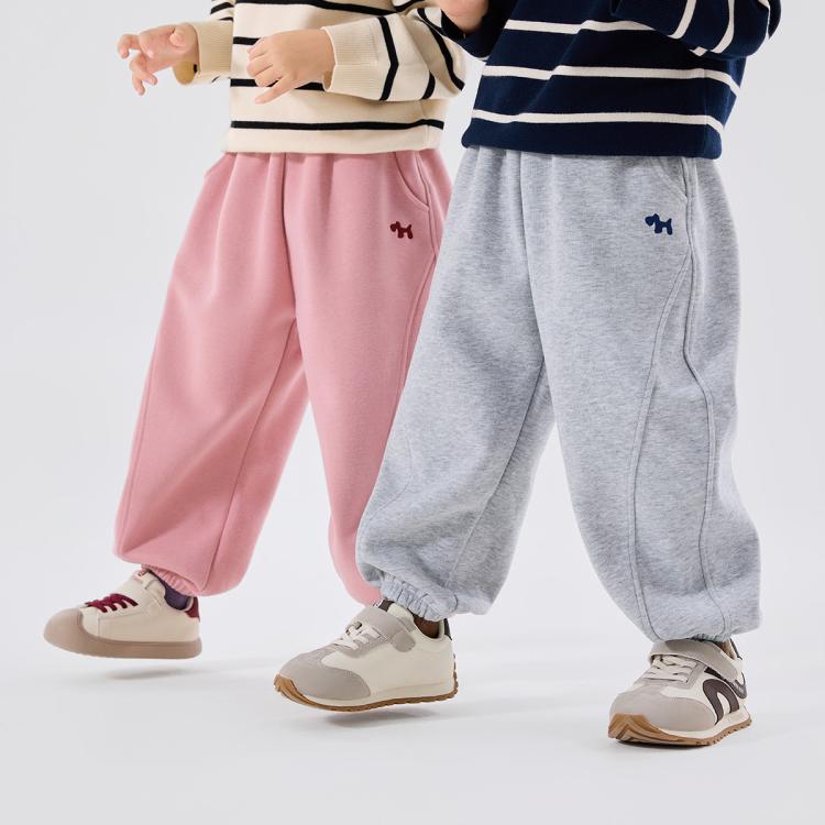 嘟嘟家 【校服裤】儿童裤子春季跑步男童运动裤春款女童休闲裤宝宝长裤潮