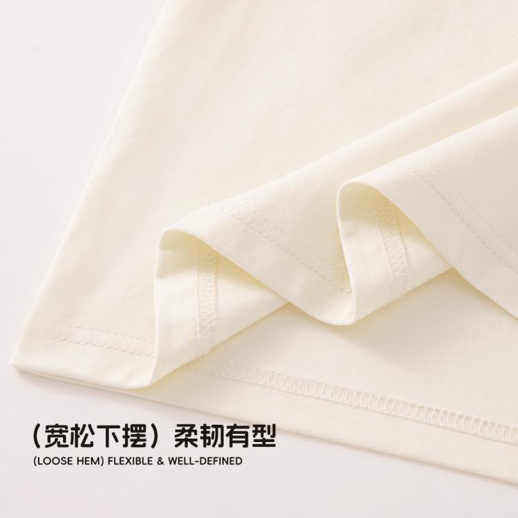 Dickies 童装短袖T恤2026年新款简约百搭基础休闲上衣男女孩舒适衣服