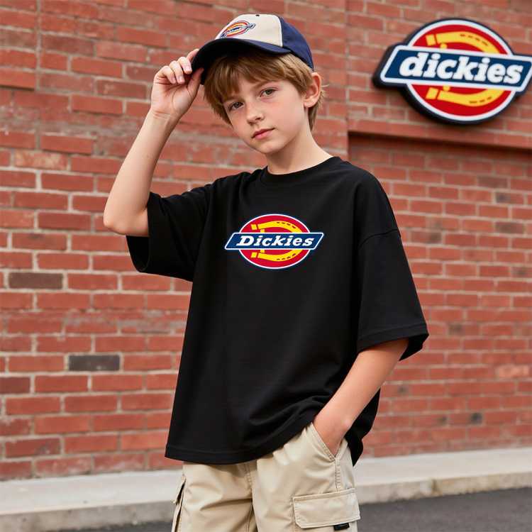 Dickies ��ͯ����T�� 2026��� ��Լ�ٴ������������ �к�Ů��ͯװ�� 37Ԫ��v��