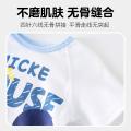迪士尼 【亲肤透气】婴幼儿夏季连体衣男女童纯棉超柔爬服夏日a类家居服 图片 2